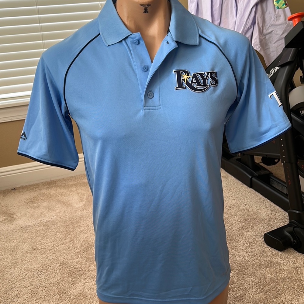 Majestic MLB Tampa Bay Rays Polo Shirt